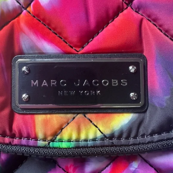 Marc Jacobs Floral Print Quilted Nylon Crossbody  NWT - Picture 3 of 11